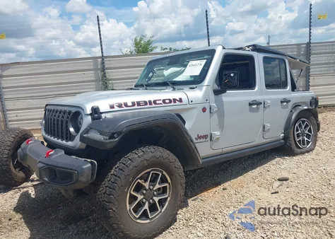 2024 Jeep Wrangler 4-Door Rubicon 4X4 from USA, damaged, VIN 1C4PJXFG6RW253116